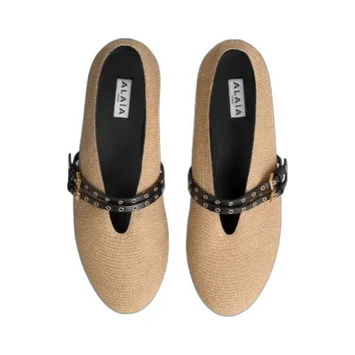 Alaa Braided Ballet Flats