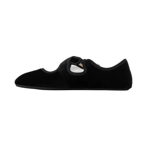 Velvet Ballet Flats