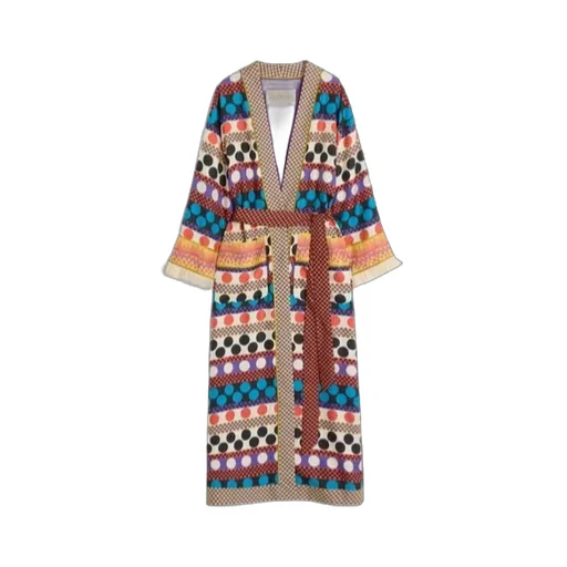 Polka Dot Print Robe