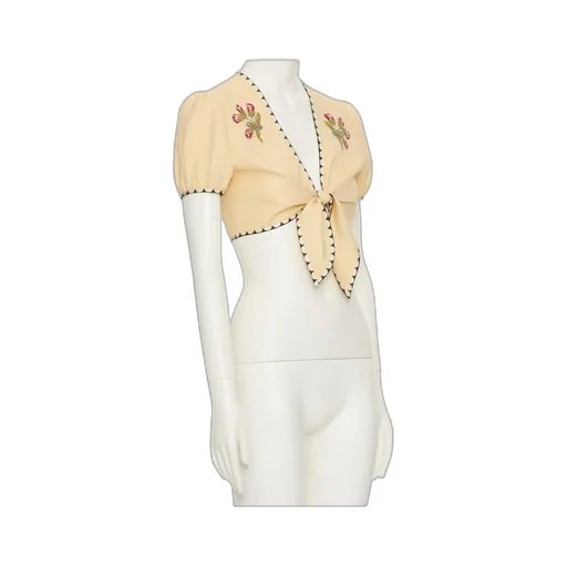 Floral Embroidered Top