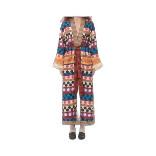 Polka Dot Print Robe
