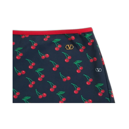 Valentino Vlogo Signature Cherryfic Printed Bikini Set