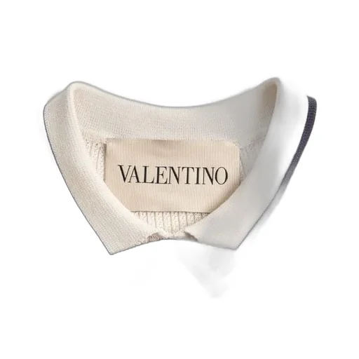 Valentino	Bow Detailed Short-Sleeved Jumper