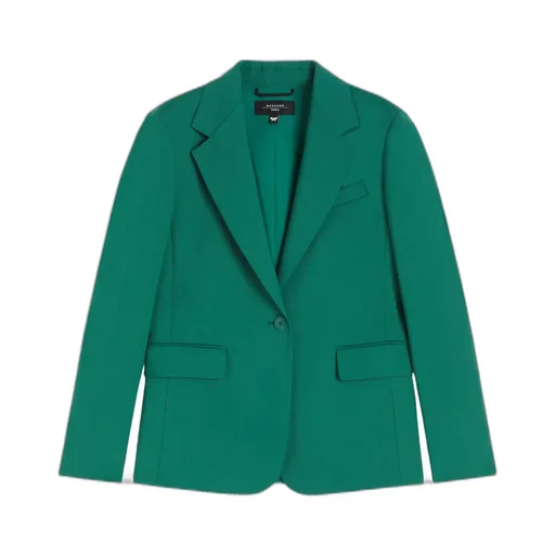 Natural Stretch Wool Blazer