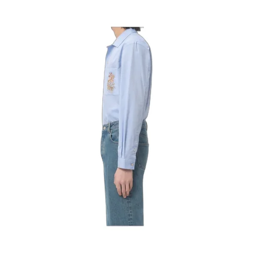 Valentino	Floral Embroidered Button-Up Shirt