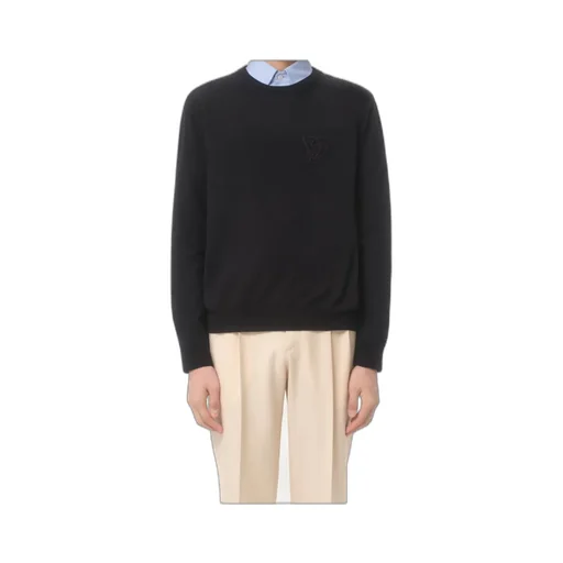 Valentino Logo Embroidered Crewneck Jumper