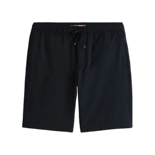 Drawstring Elastic-Waist Shorts
