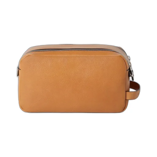Brunello Cucinelli Double Zipper Beauty Case