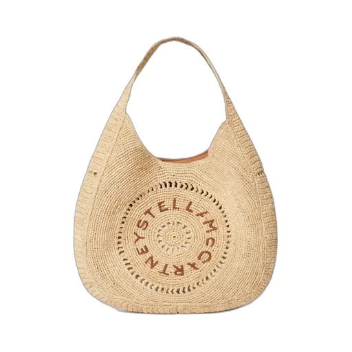 Stella Mccartney Logo Slouchy Medium Tote Bag