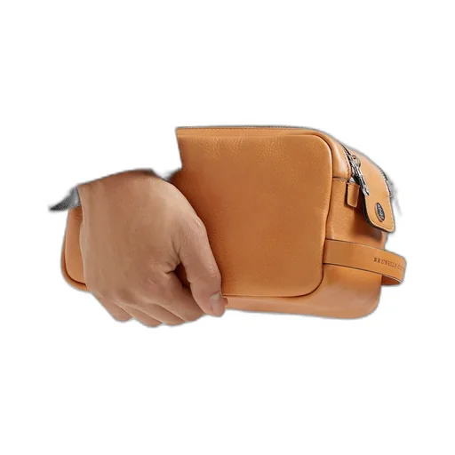 Brunello Cucinelli Double Zipper Beauty Case