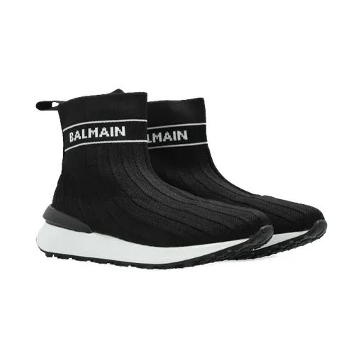 Balmain Kids Round Toe Sports Shoes