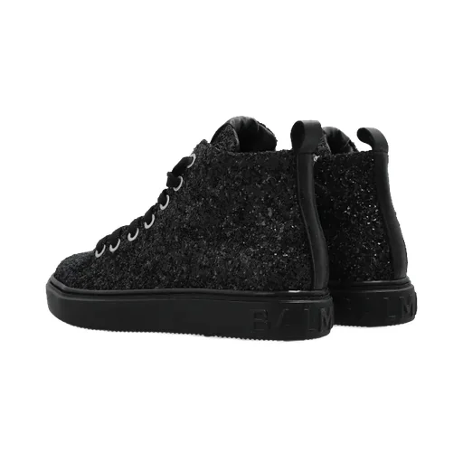 Balmain Kids Embellished Sports Shoes