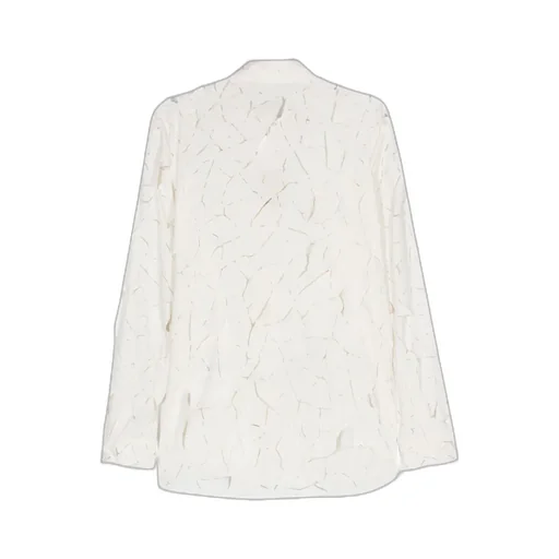 Cut-Out Detail Long-Sleeve Shirt
