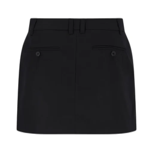 Black Micro Miniskirt