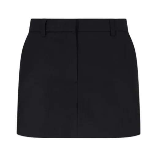 Black Micro Miniskirt