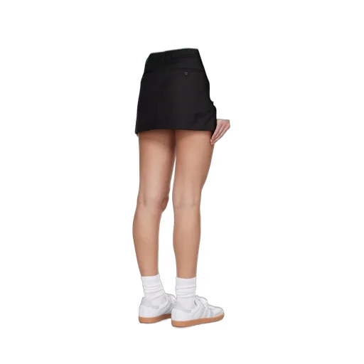 Black Micro Miniskirt