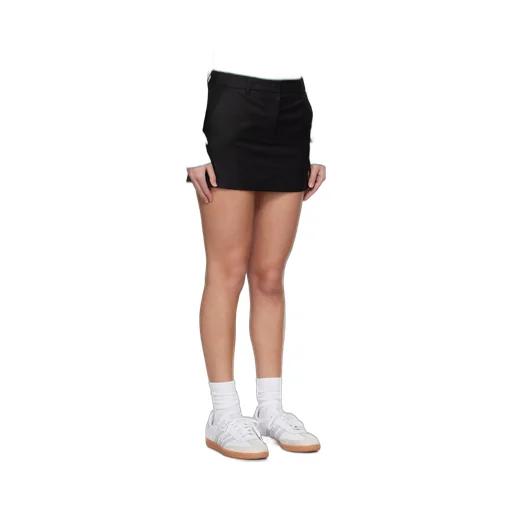Black Micro Miniskirt