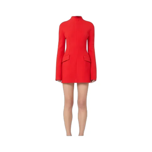 Sportmax Tefrite Long-Sleeved Mini Dress