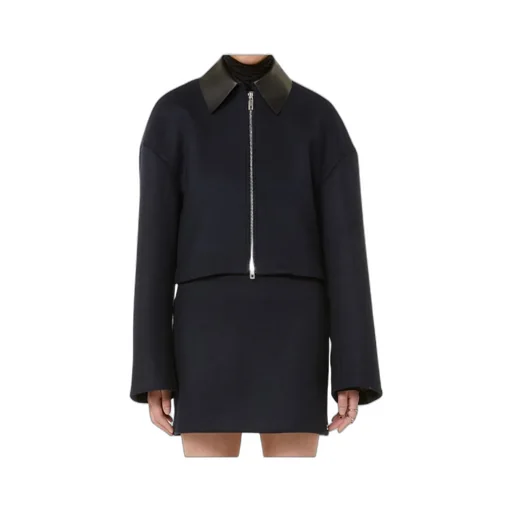 Sportmax	Vacuo Zip-Up Long-Sleeved Jacket