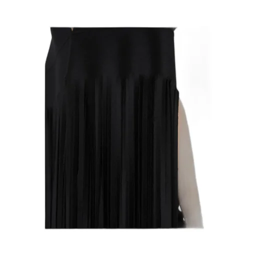 Long Double-Faced Pure Wool Dress - Runway