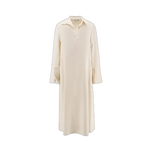 Max Mara Ossola Collared Long-Sleeve Dress