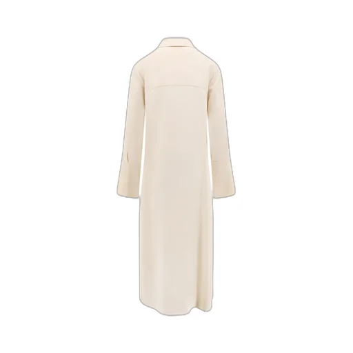 Max Mara Ossola Collared Long-Sleeve Dress