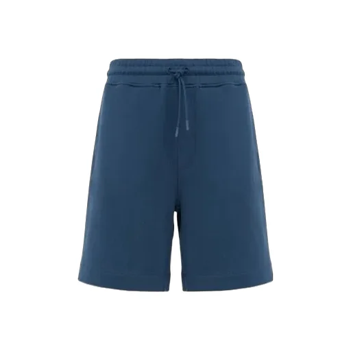 Logo-Patch Drawstring Shorts