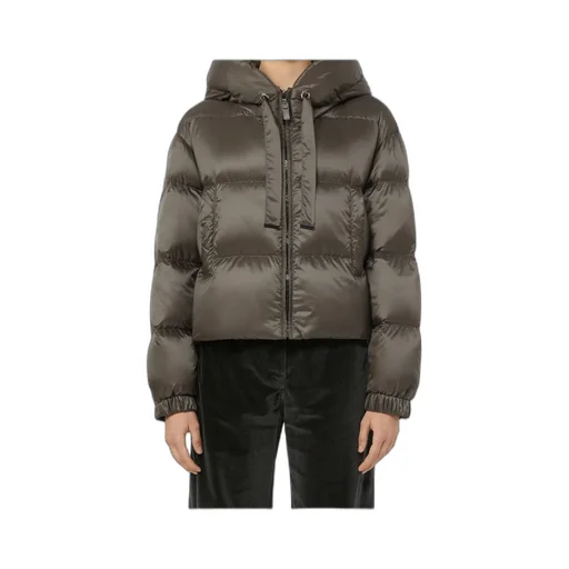 Max Mara Hooded Quilted Jacket