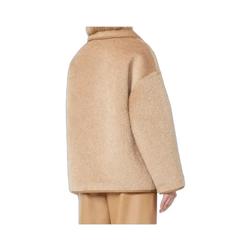 Max Mara Studio Long-Sleeved Button-Up Jacket