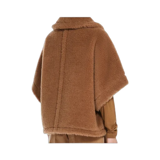 Max Mara Newterzo Button-Up Short-Sleeved Coat