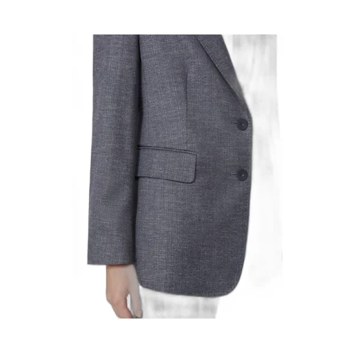 Max Mara Studio Hodeida Single-Breasted Blazer