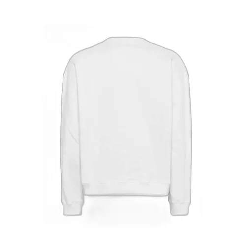 Dsquared2 Relax Fit Tactile Logo Crewneck Sweatshirt