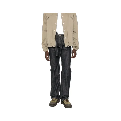Dsquared2 X Magliano Logo Patch Belted Jeans
