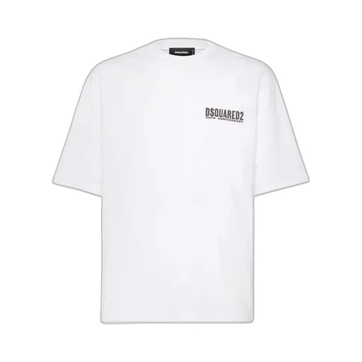 Dsquared2 Graphic Printed Crewneck T-Shirt