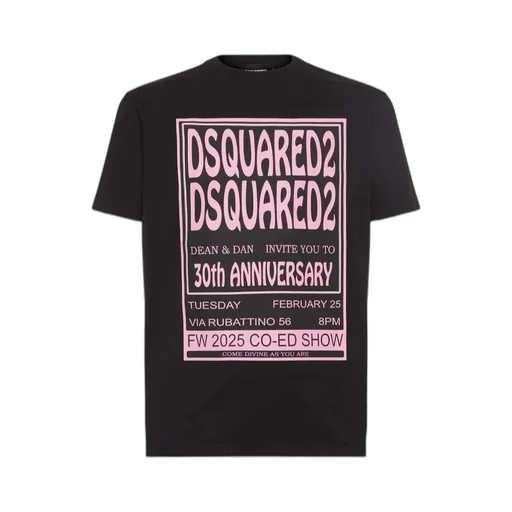 Dsquared2 Logo-Printed Crewneck T-Shirt