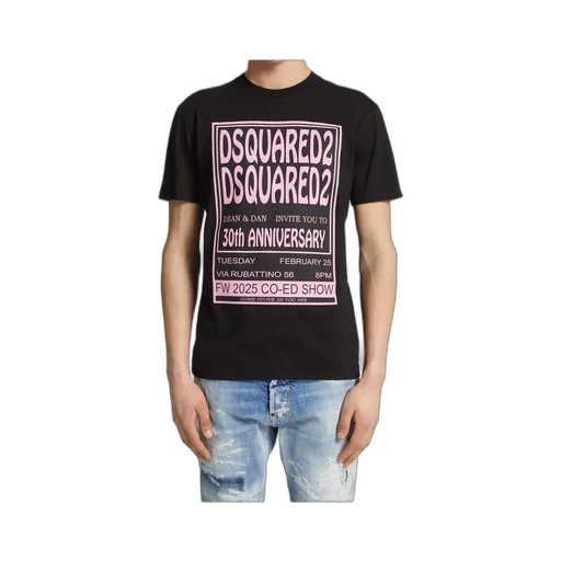 Dsquared2 Logo-Printed Crewneck T-Shirt