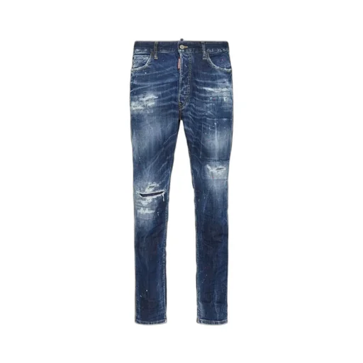Dsquared2 Medium Ripped Cool Guy Mini Front Jeans
