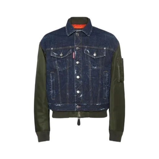Dsquared2 Aviator Hybrid Bomber Jacket