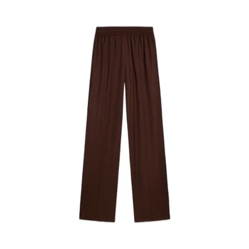 Elasticated-Waistband Track Pants