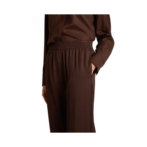 Elasticated-Waistband Track Pants
