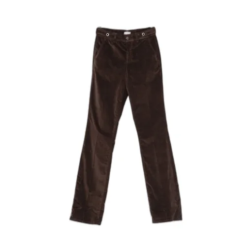 Corduroy Straight-Leg Trousers