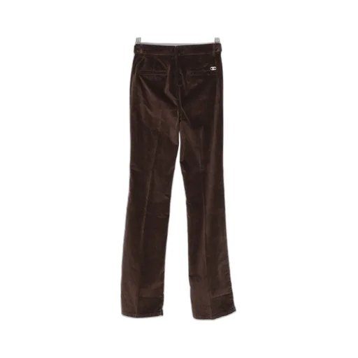 Corduroy Straight-Leg Trousers