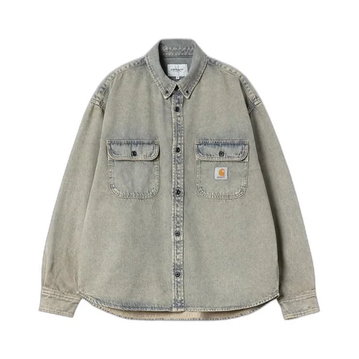 Button-Fastening Patch-Pocket Shirt