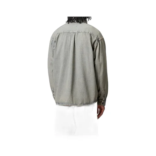 Button-Fastening Patch-Pocket Shirt
