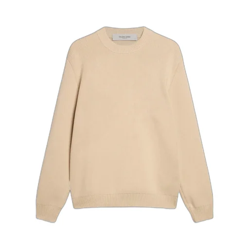 Golden Goose Deluxe Brand Logo Detailed Crewneck Jumper