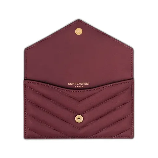 Saint Laurent Cassandre Matelassé Card Case
