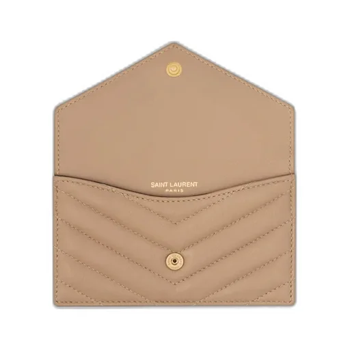 Saint Laurent Cassandre Matelassé Card Case