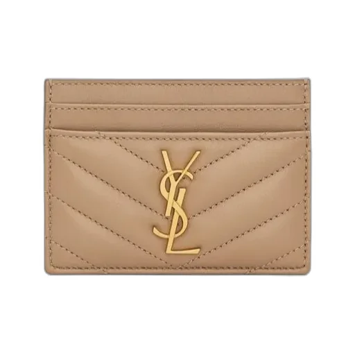 Saint Laurent Cassandre Matelass Card Case