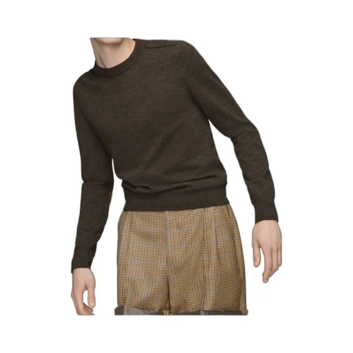 Elbow Patch Wool Sweater