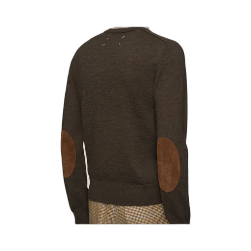 Elbow Patch Wool Sweater